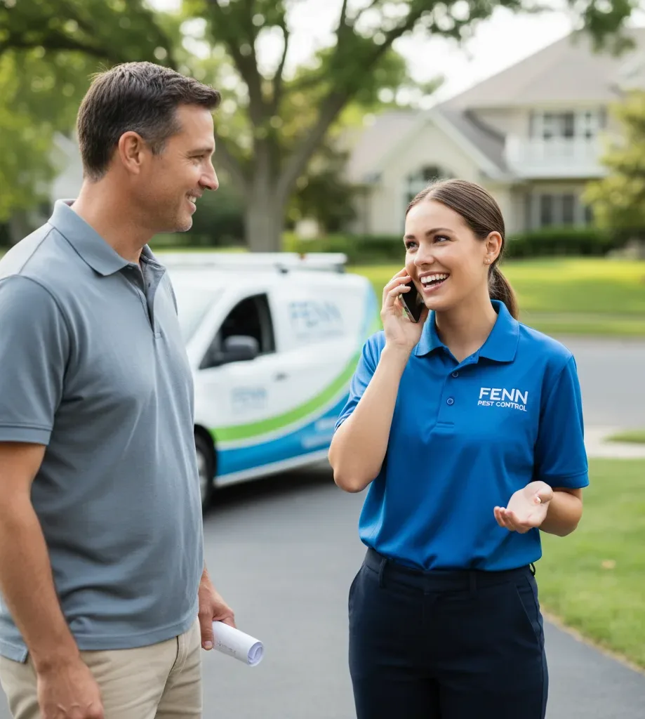 Fenn Pest Control customer support in Camanche